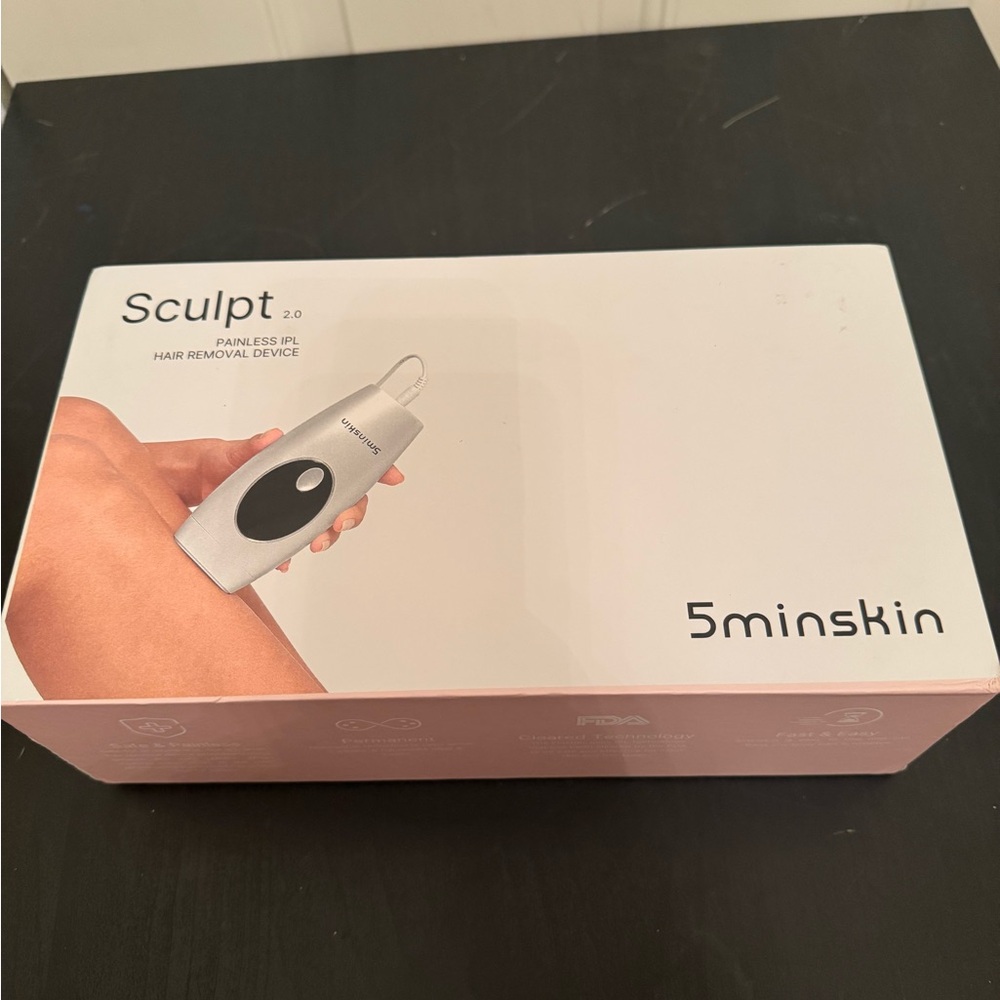5minskin Sculpt 2.0 Painless IPL Hair Removal Laser Device NEW